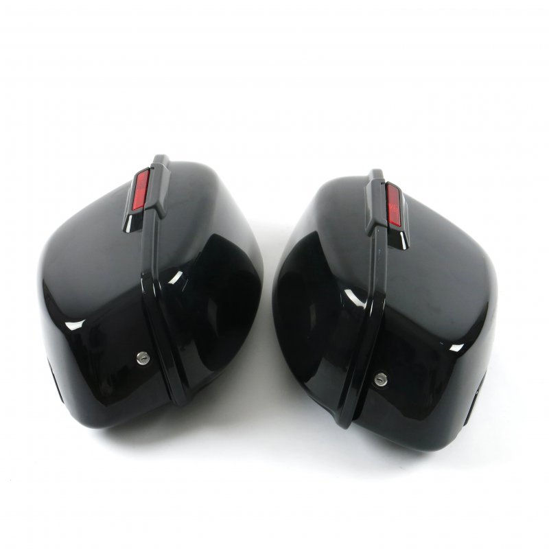 China Factory Assembled Vivid Black for Harley Sportster 883 1200XL 1994-2003 Hard Saddlebag